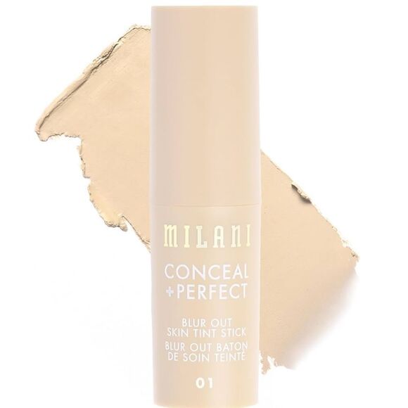 🌻 Milani Shade 1 Conceal + Perfect Skin Tint Stick Blur Out Tinted Moisturizer - Picture 1 of 13